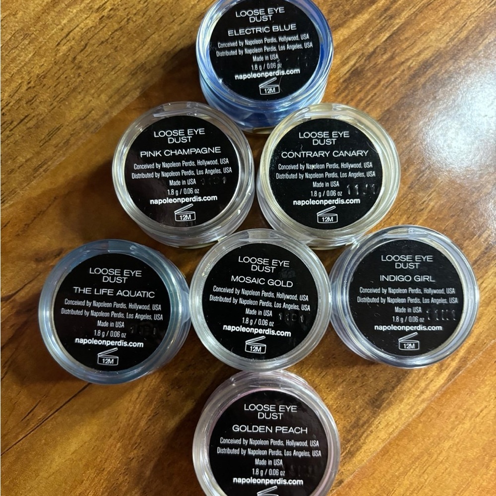 NAPOLEON PERDIS LOOSE EYE DUST SET
